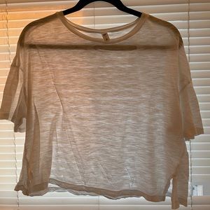 Basic cropped tee